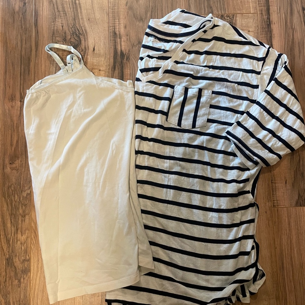 Lane Bryant shirt and tank